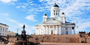 2027 Baltic Sea Golf Cruise Vacation Lutheran Cathedral of Helsinki - PerryGolf + Azamara Cruises